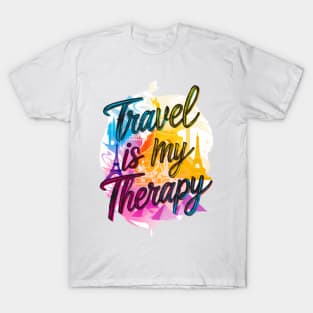 Travel Is My Therapy T-Shirt